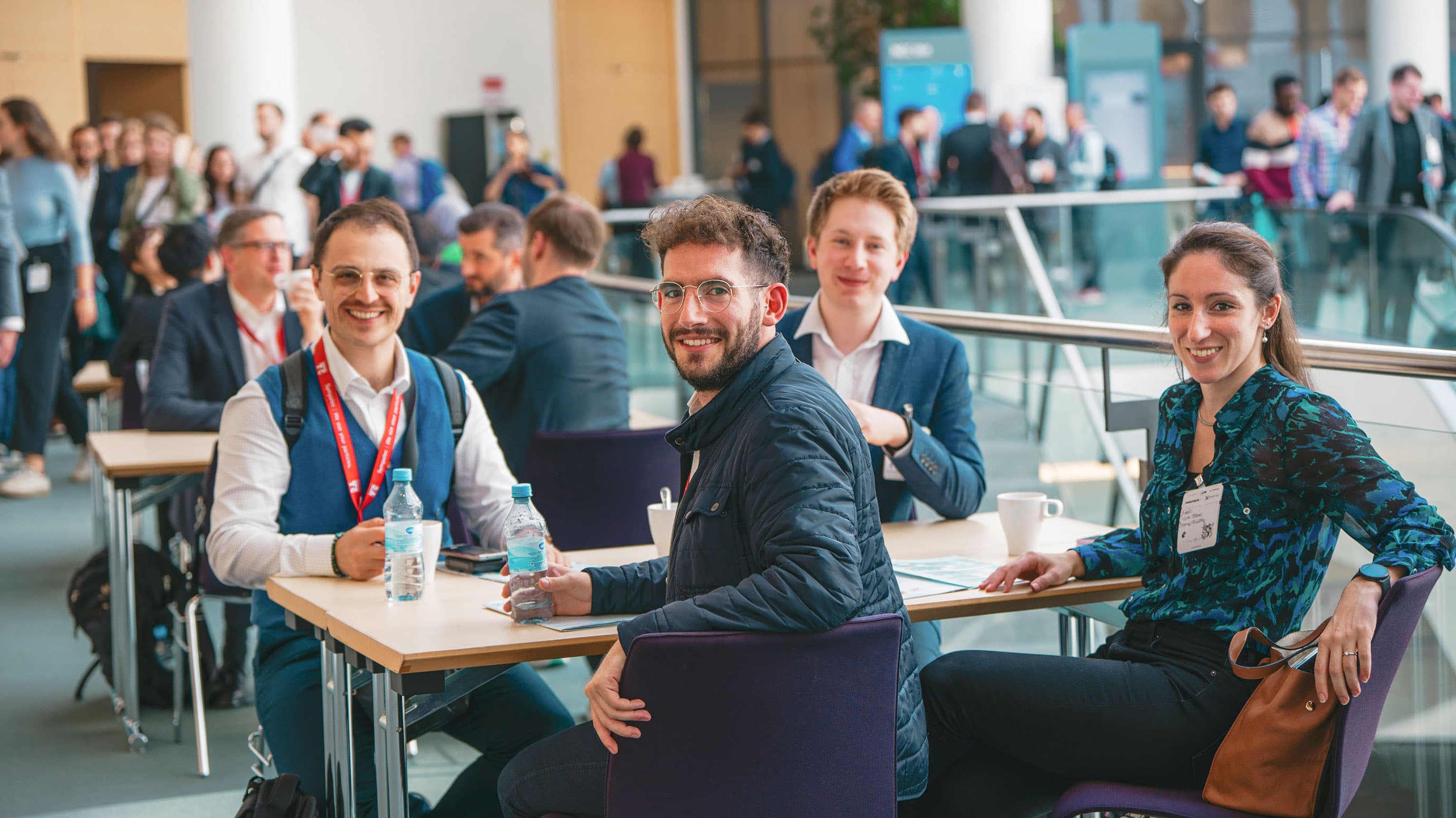 congress participants smiling